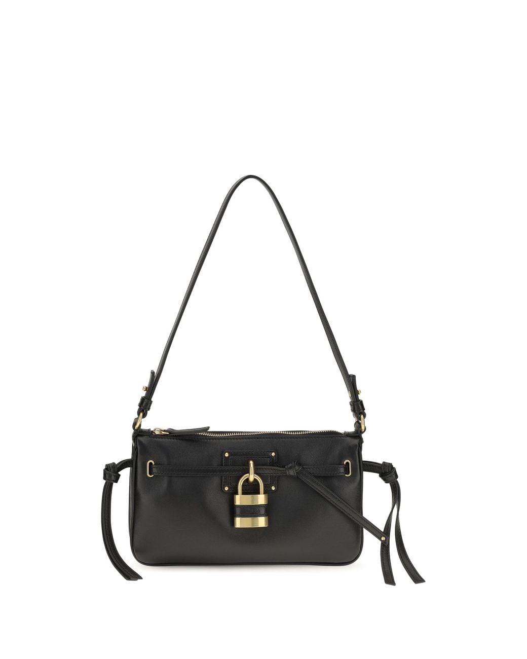 Chloé Black Paddington Sling Mini Shoulder Bag Calf Leather Bos Taurus