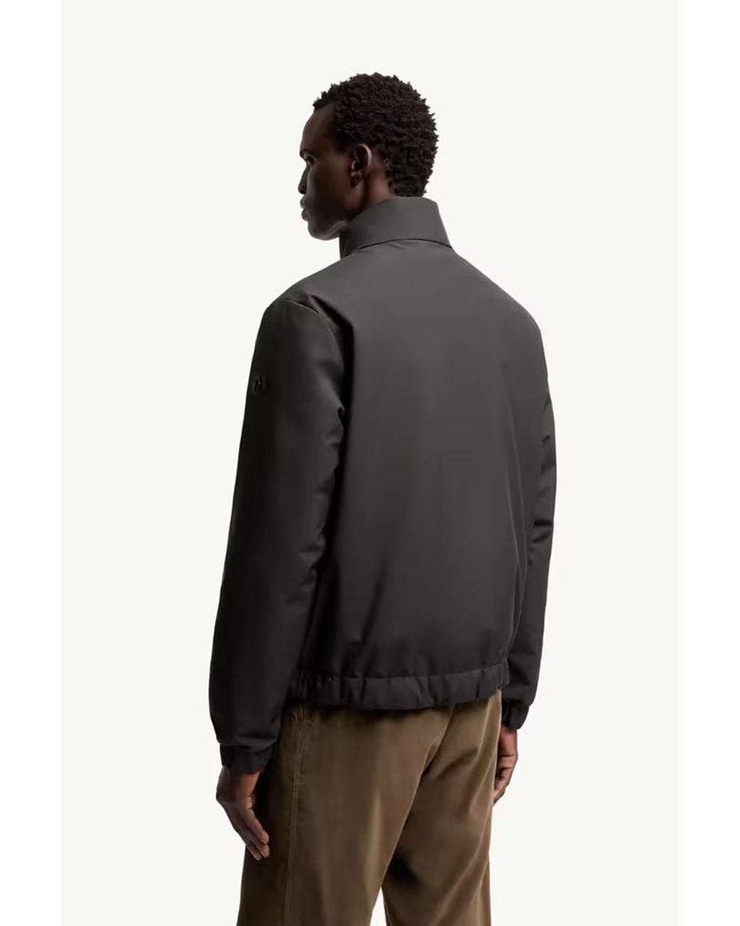 Moncler Black Moncler Technical Nylon Jacket