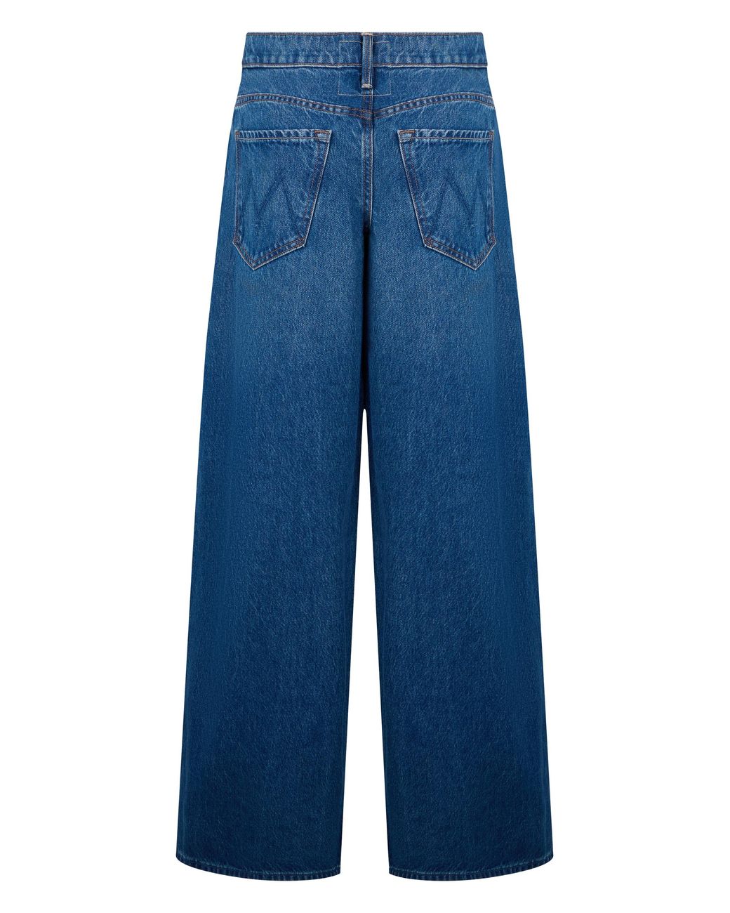 Mother Blue Jeans Wide-Leg Organic Cotton