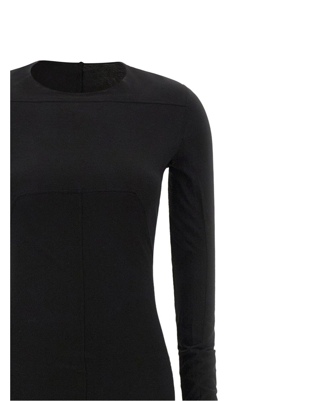 Rick Hand Rick Owens Simple Edfu Gown in Black | Lyst