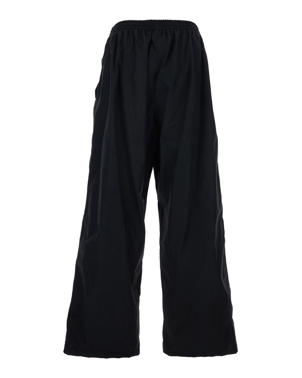 Balenciaga Blue Pants Cotton-Blend Trousers for men