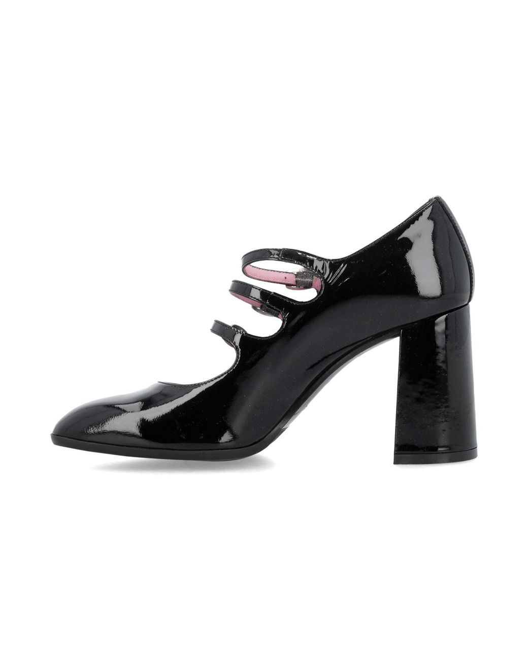 KEEL black patent leather Mary Janes pumps