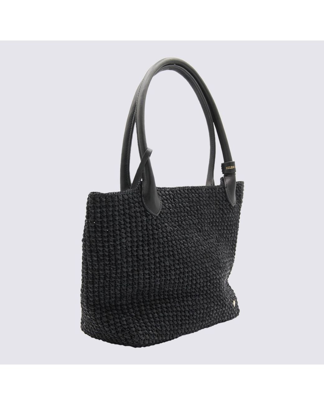 Helen Kaminski Black Bags _Raffia