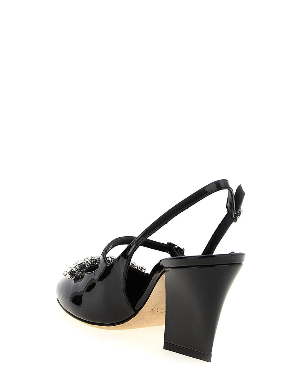Jimmy Choo Black 'Belinda' Slingback