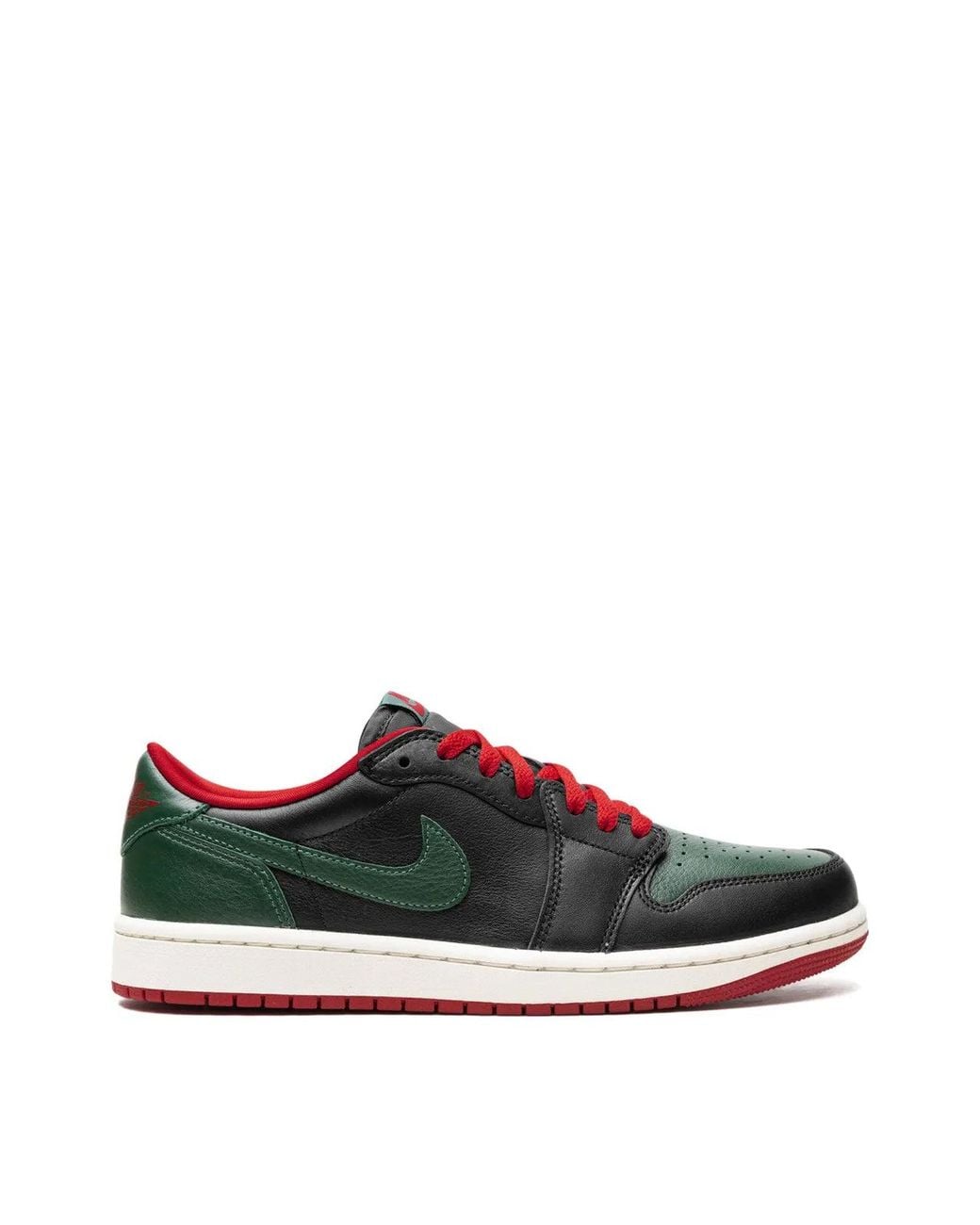 Nike White Nike Air Jordan 1 Retro Low Sneaker