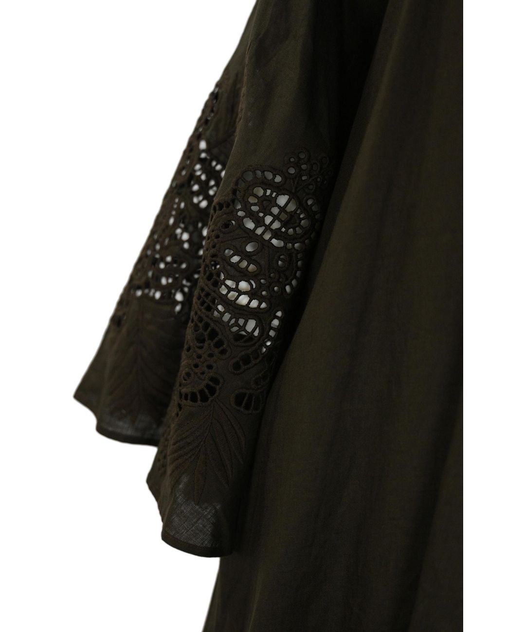 Max Mara Strano Long Linen Dress in Black | Lyst
