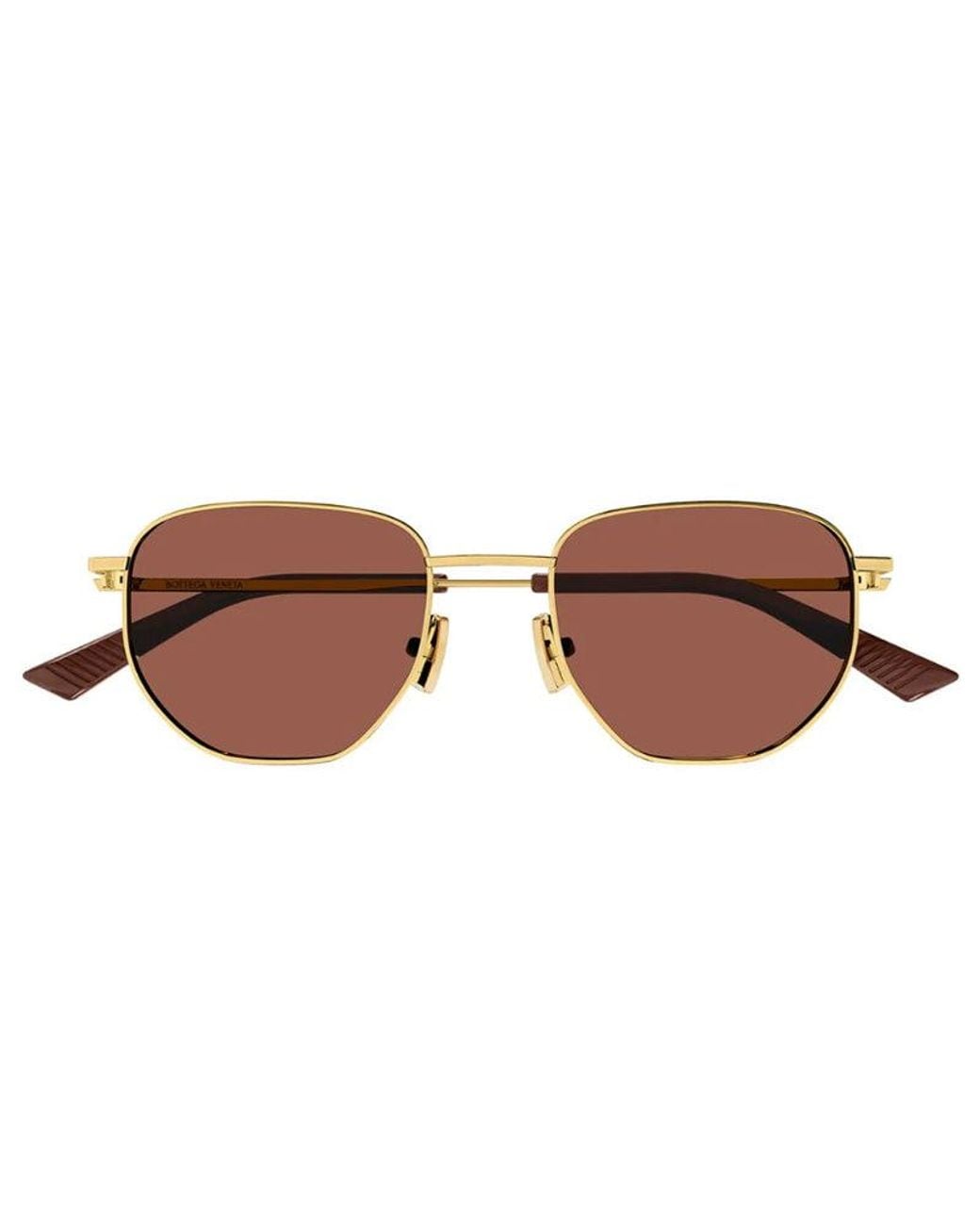 Bottega Veneta Brown Sunglasses Aviator Full Rim, Frame And Lens Bv1301S001