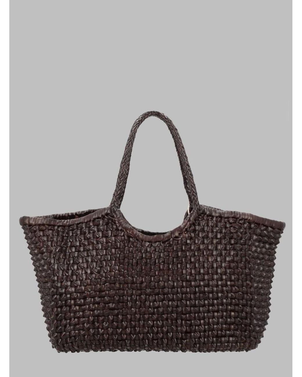Dragon Diffusion Gray Nantucket Cactus Leather Shoulder Bag