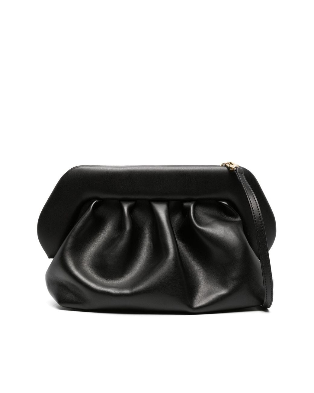 THEMOIRÈ Black Handbag Bios Medium Polyurethane Hand Bags