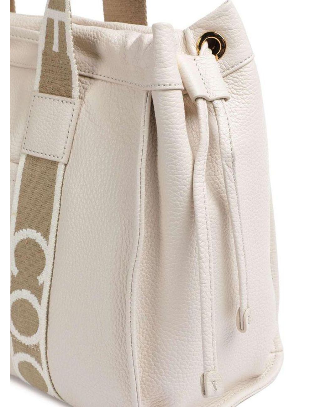 Coccinelle White 2Day Signature Handbag