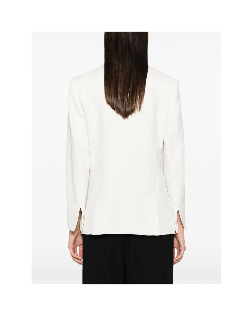 Giorgio Armani White Neutrals Jackets