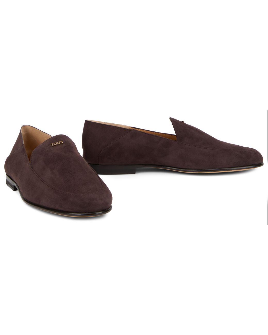 Tod's Brown Loafers Goat Leather