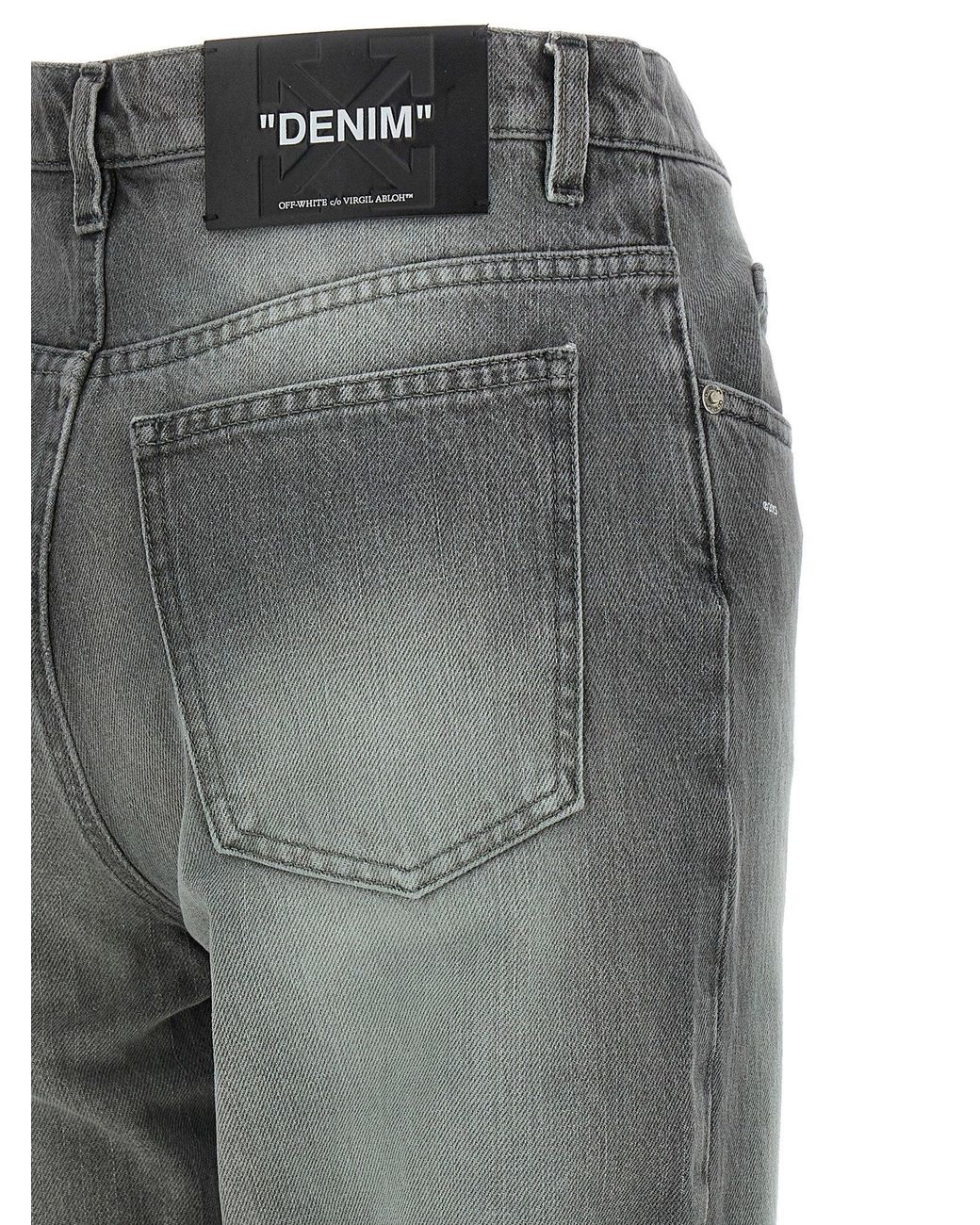Off-White c/o Virgil Abloh Gray Jeans