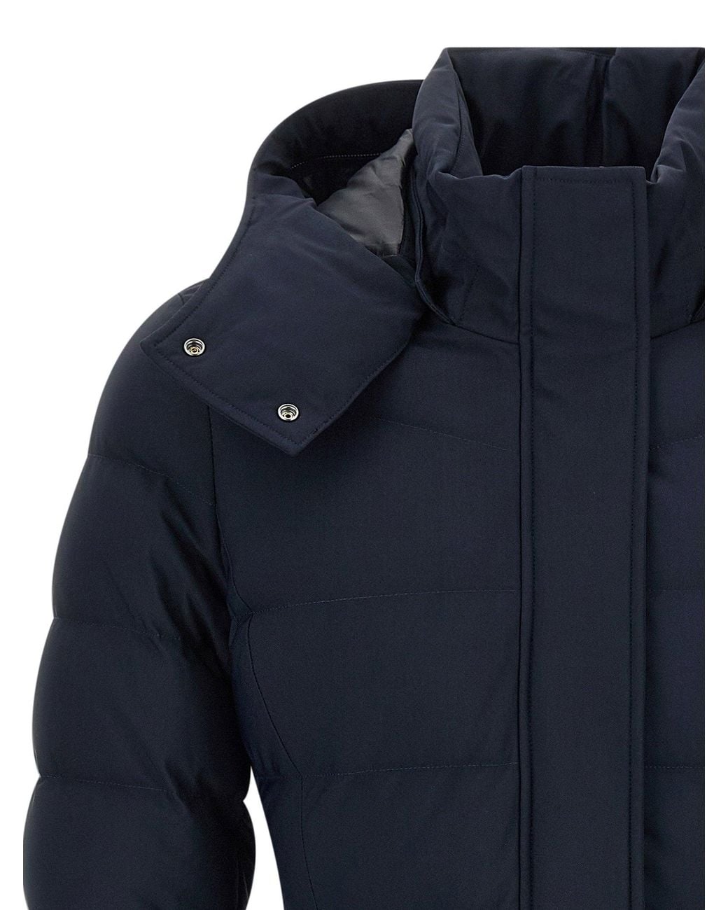 Moose Knuckles Blue Watershed 3 Down Jacket