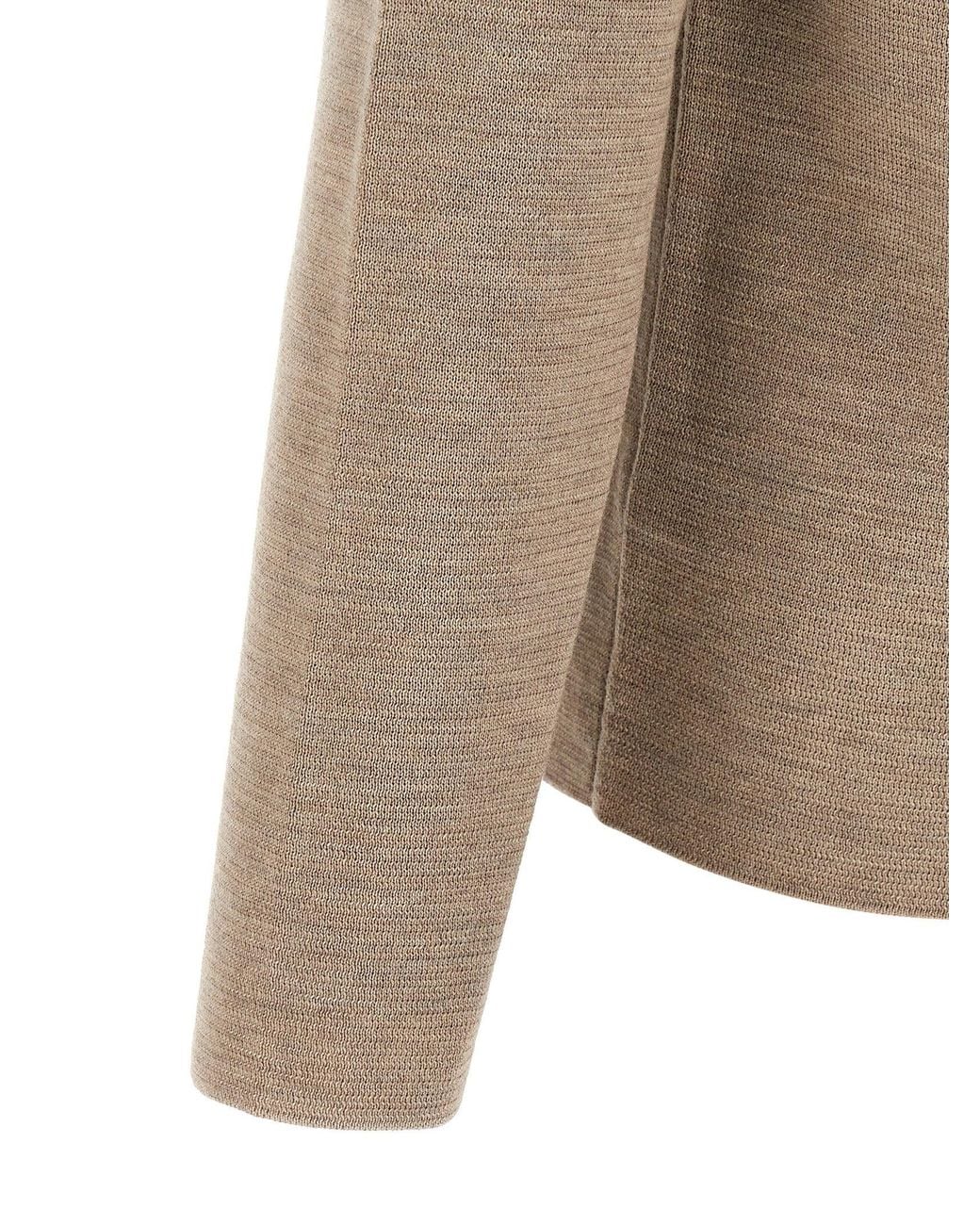 Zanone Natural Saharan Cardigan for men