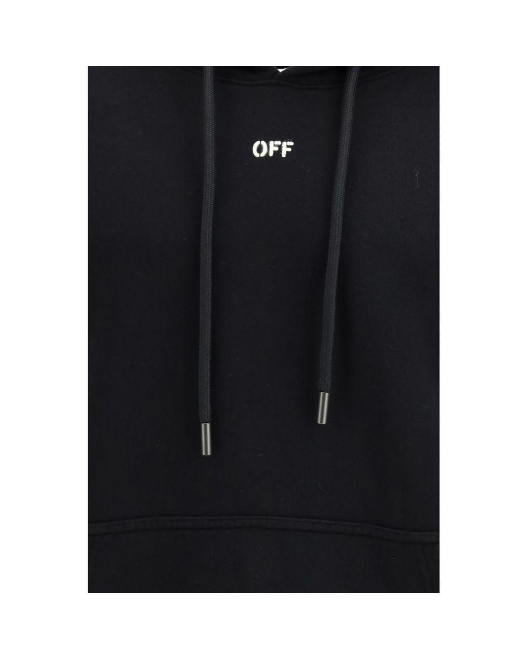 Off-White c/o Virgil Abloh Blue Black Cotton Sweatshirt - M for men