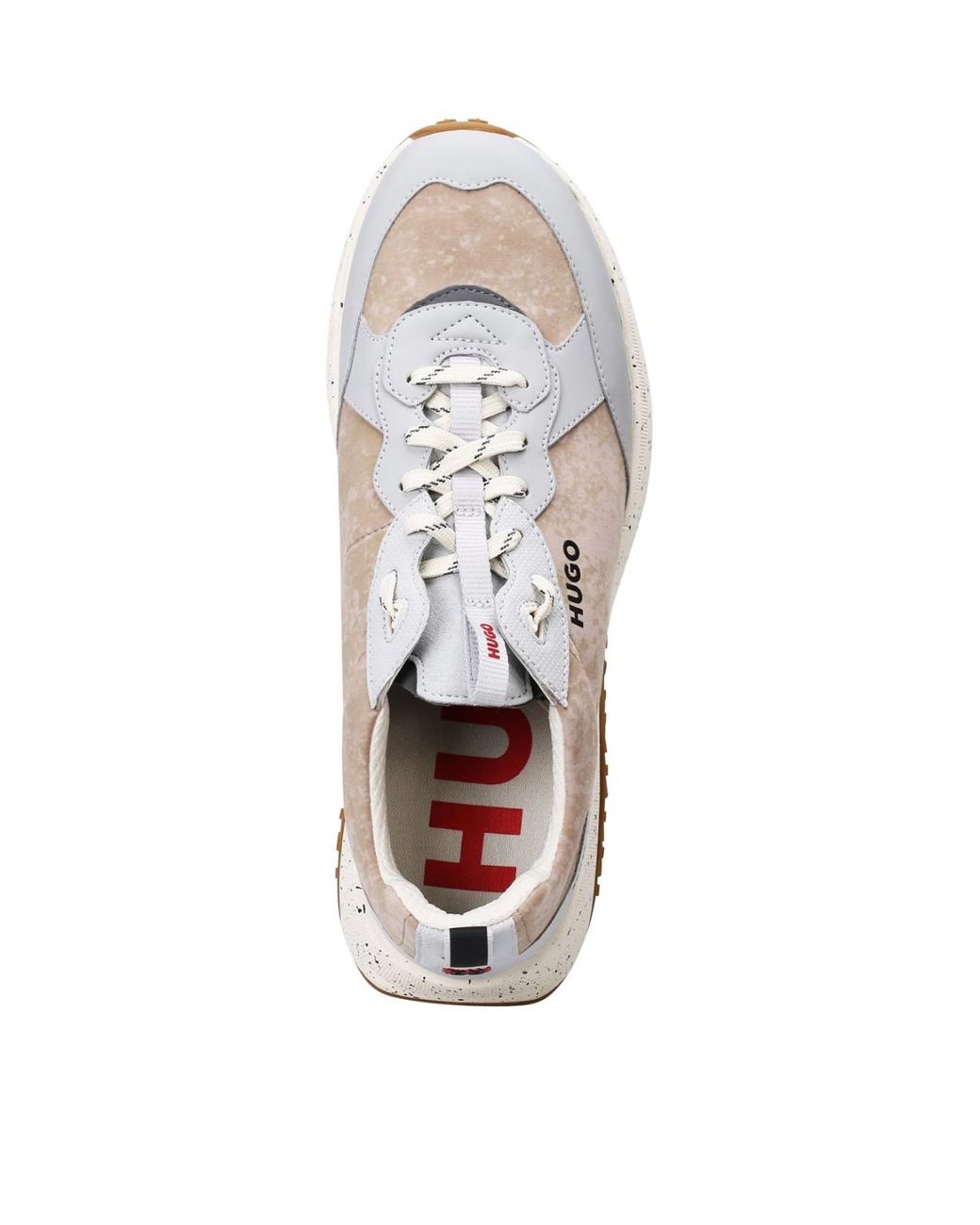 Boss White Kane Runner Sneakers Shoes for men