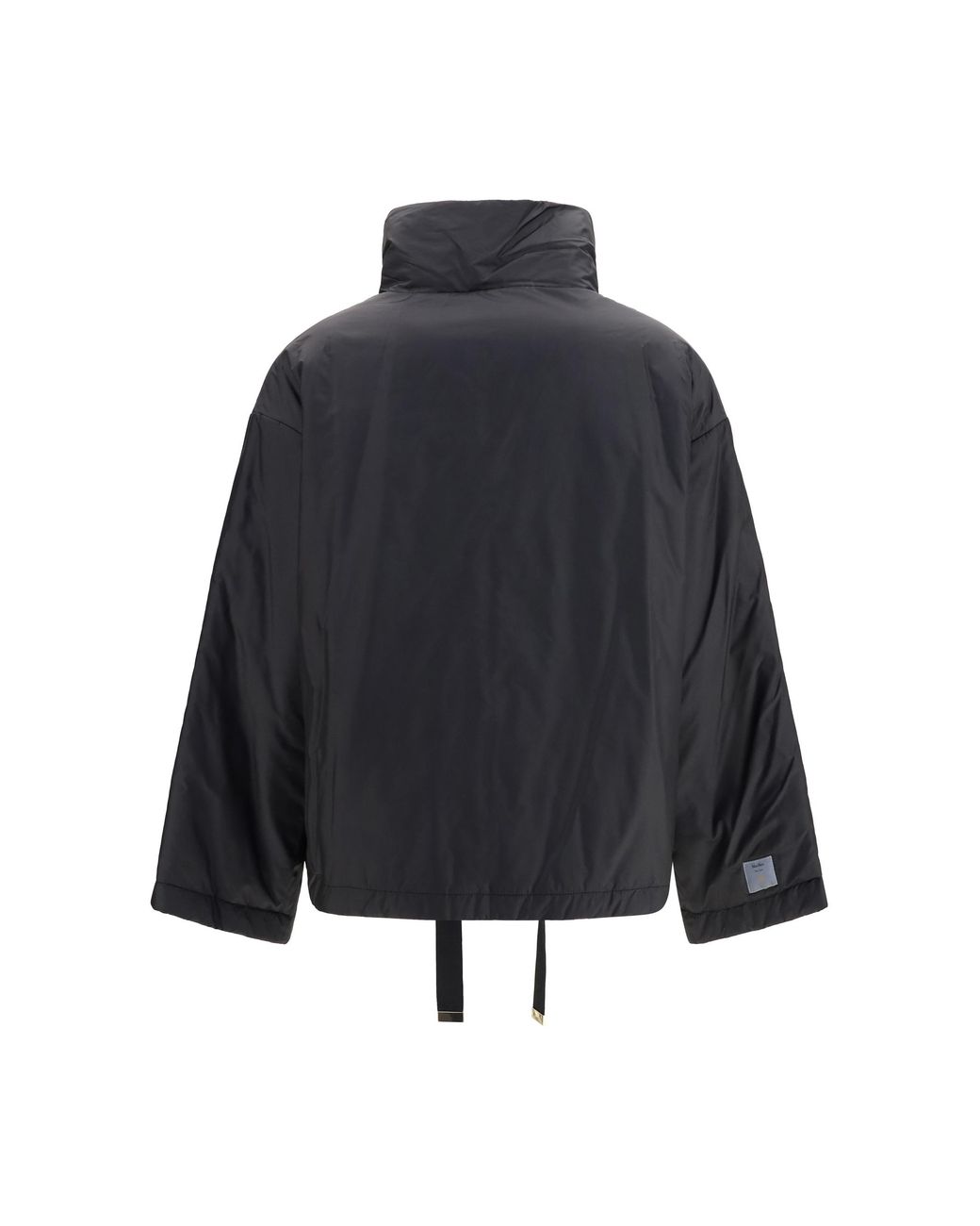 Max Mara Black Short Padded Jacket Outer: Polyester Puffer
