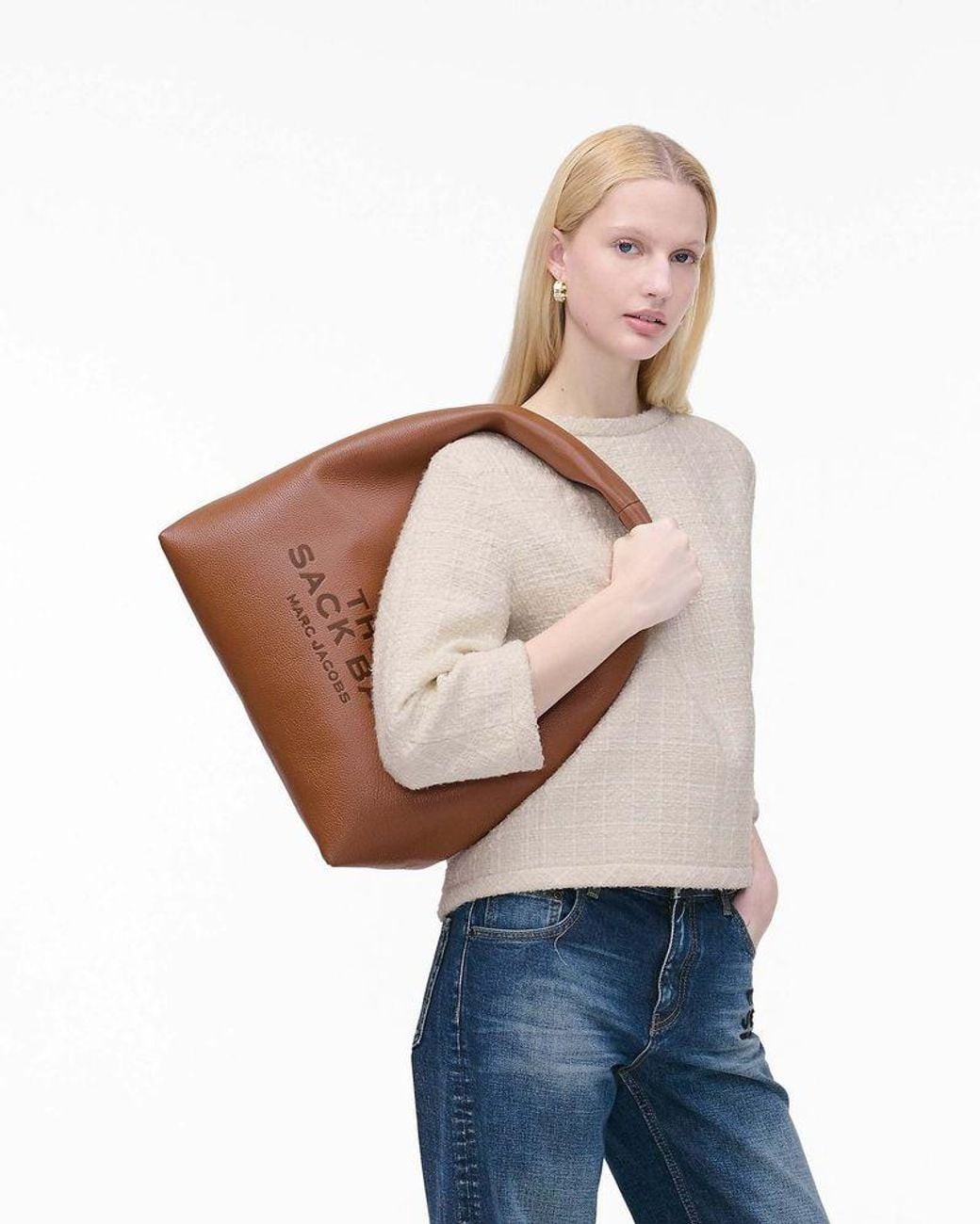 Marc Jacobs Brown Shoulder Bag Cow Leather Shoulder-Bags