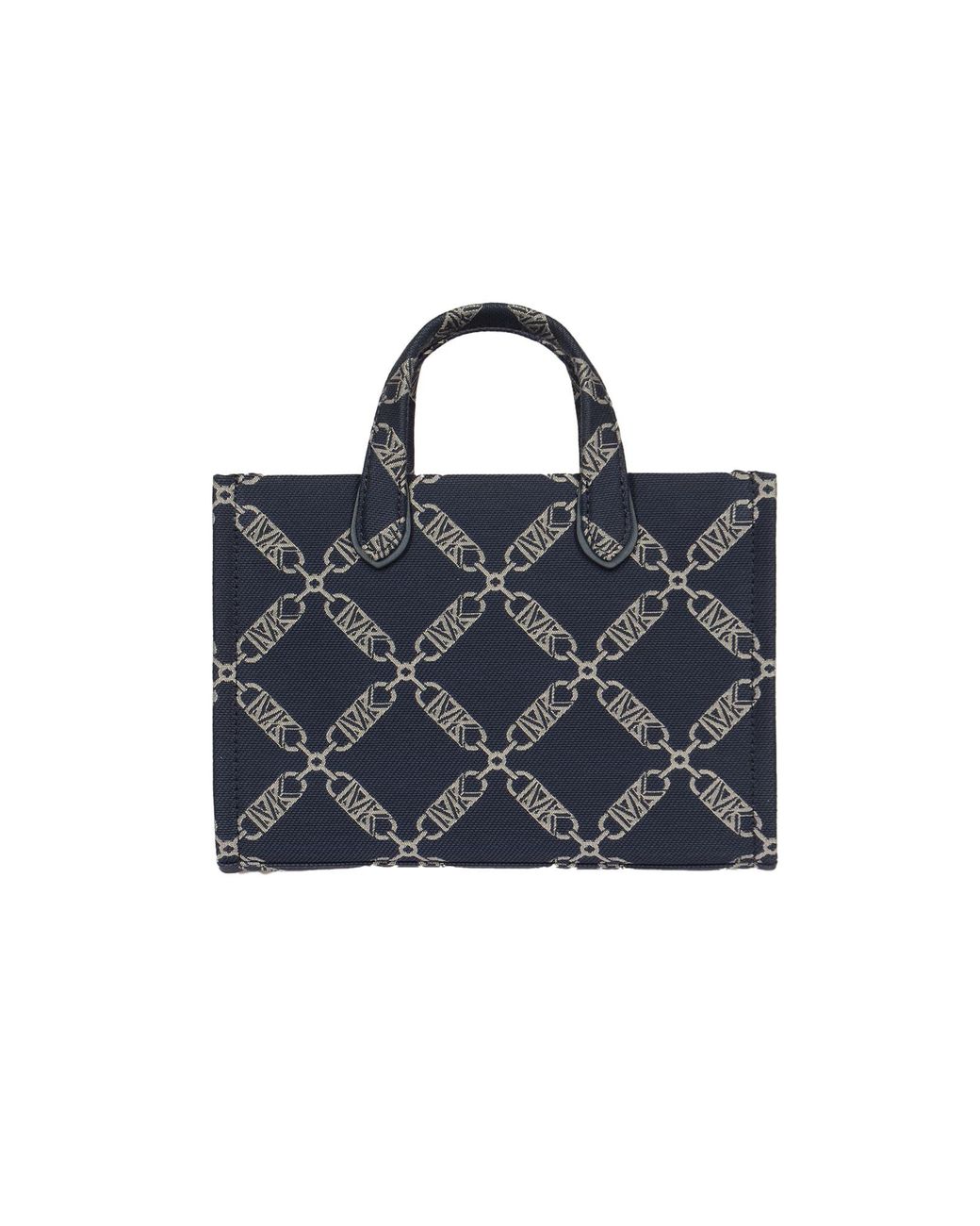 Michael kors monogram tote navy discount