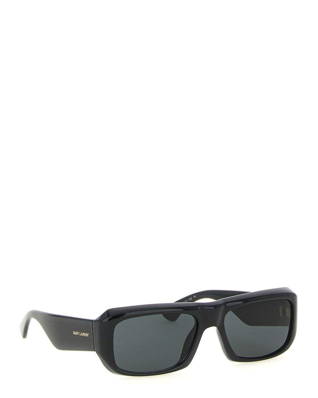 Saint Laurent Gray Acetate Sunglasses for men