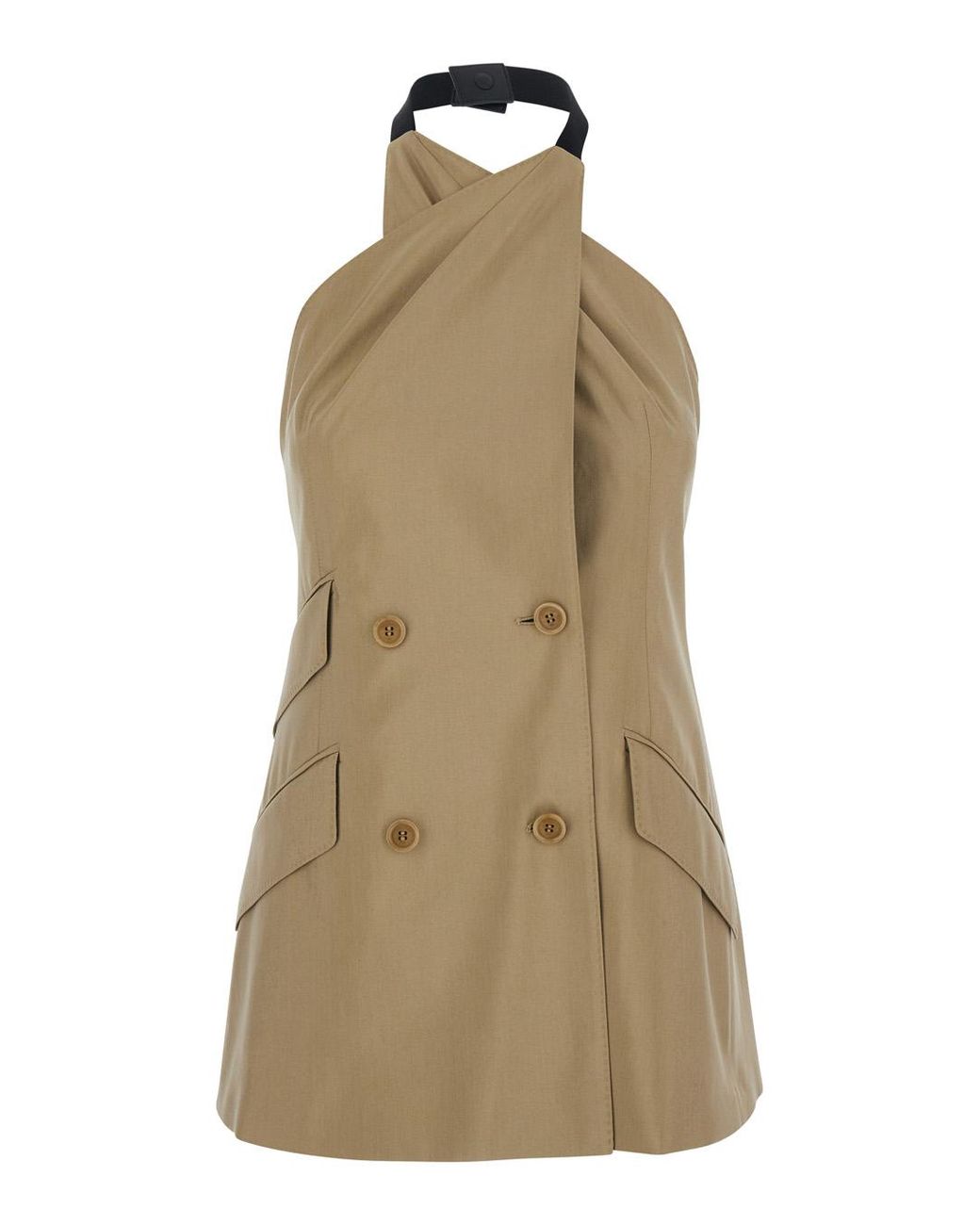 Max Mara Natural Dress Wool-Silk Virgin Wool Blazers