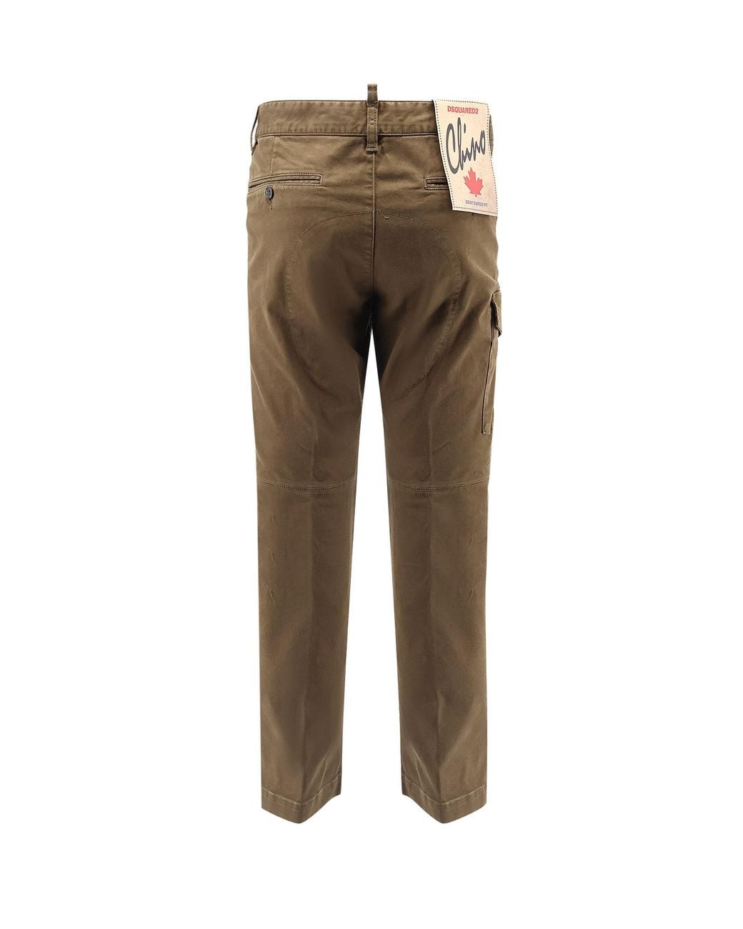 DSquared² Natural Sexy Cargo Cotton Trousers for men