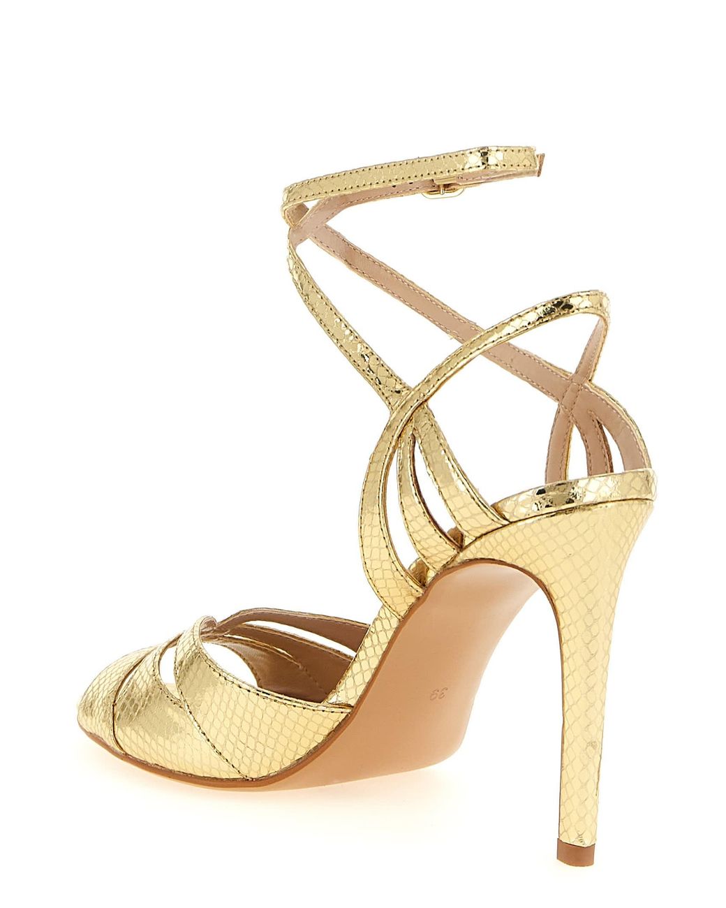 Twinset Metallic Tejus Sandals