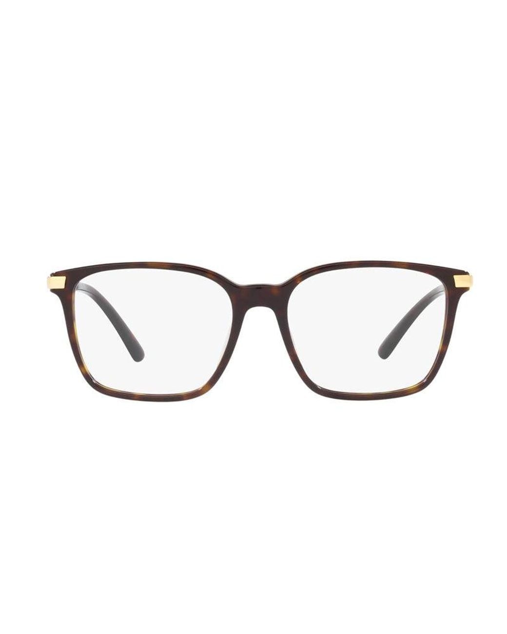Polo Ralph Lauren Brown Eyeglasses Rectangle Full Rim, Shiny Dark Havana Frame And Clear Demo Lenses Lens Ph2255U5003 Sunglasses for men