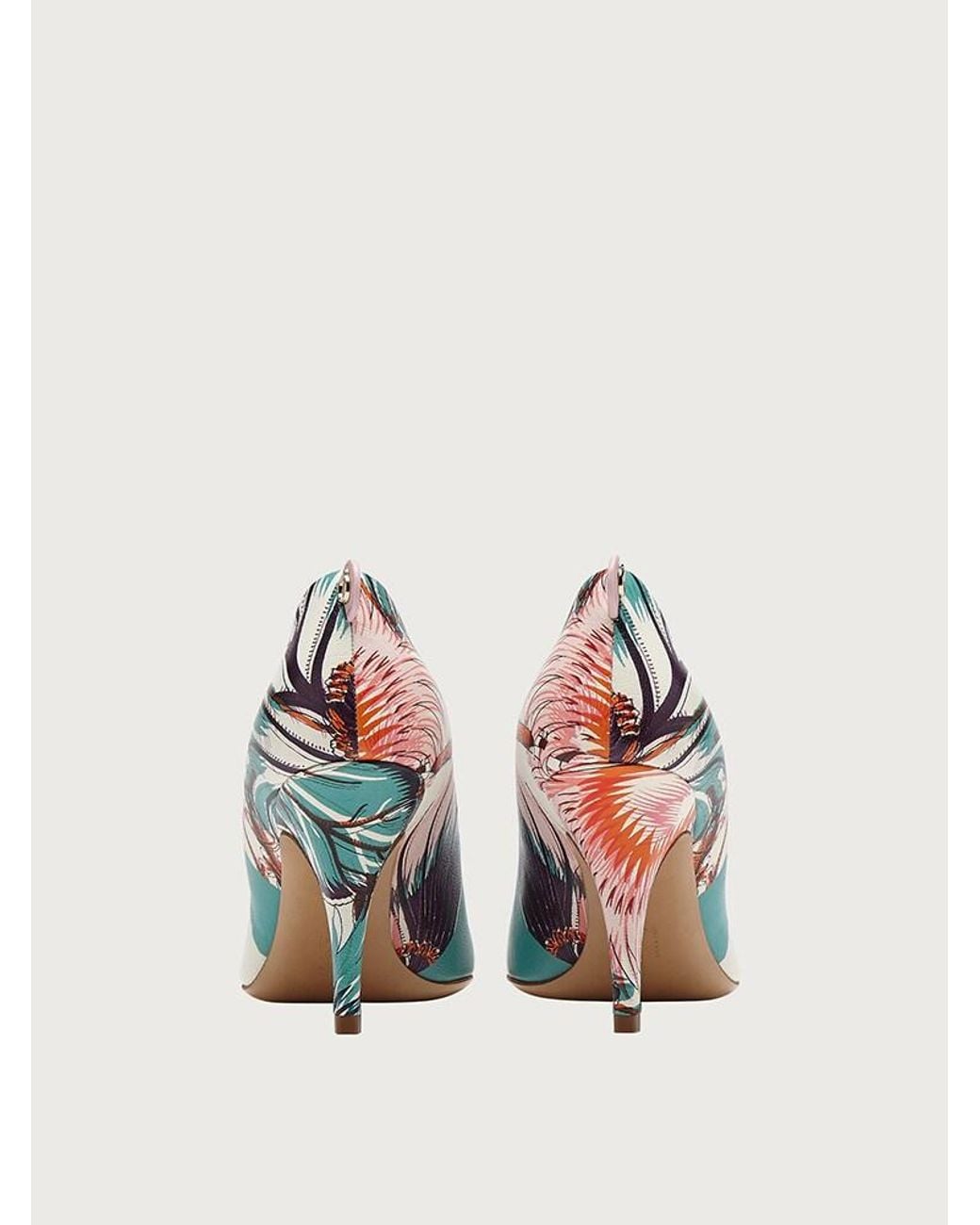 Ferragamo Pink Plain Pump