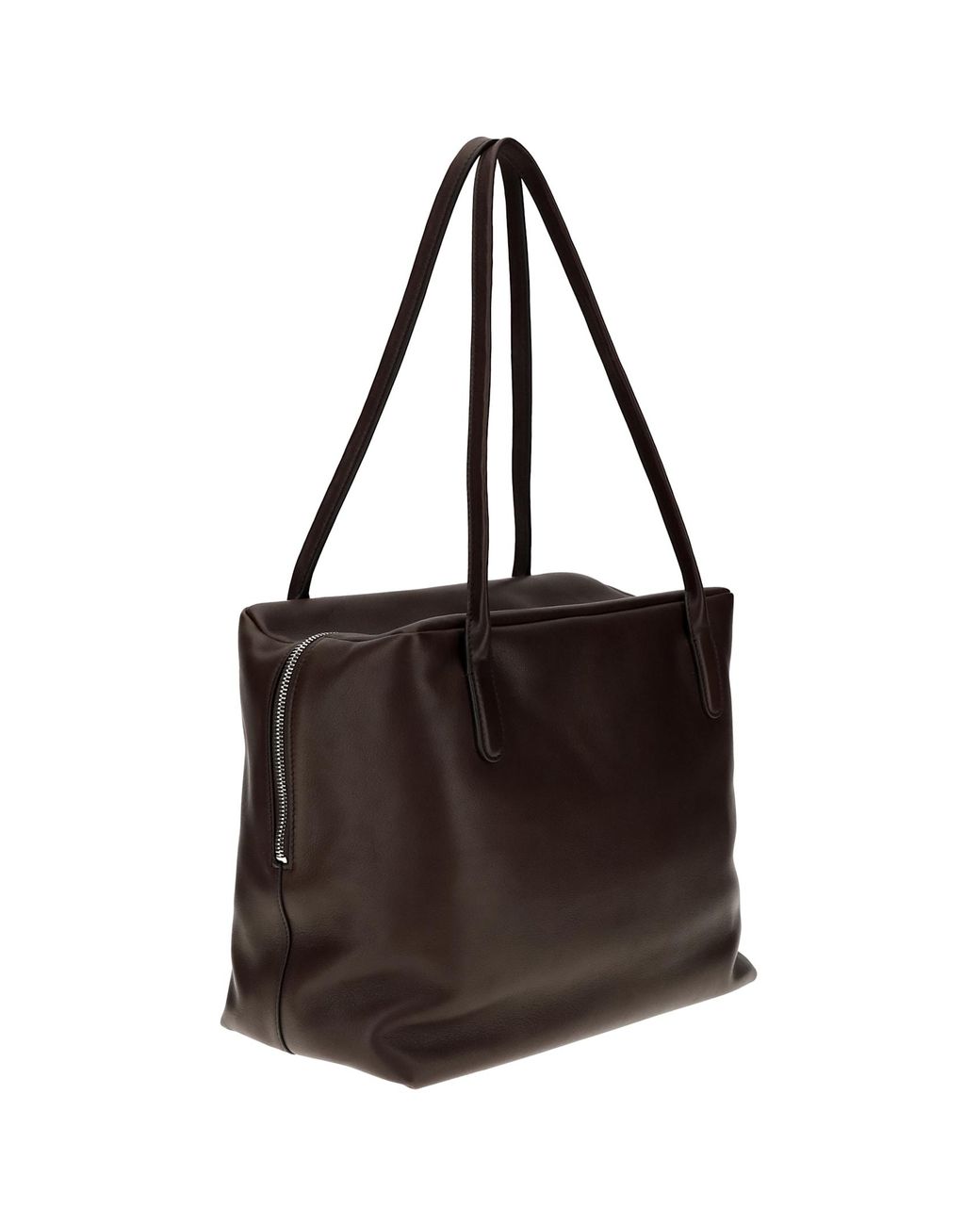 トートバッグ The Row Henri Bag Brown In Grained Leather The Row Henri bag brown in grained leather | TheDoubleF