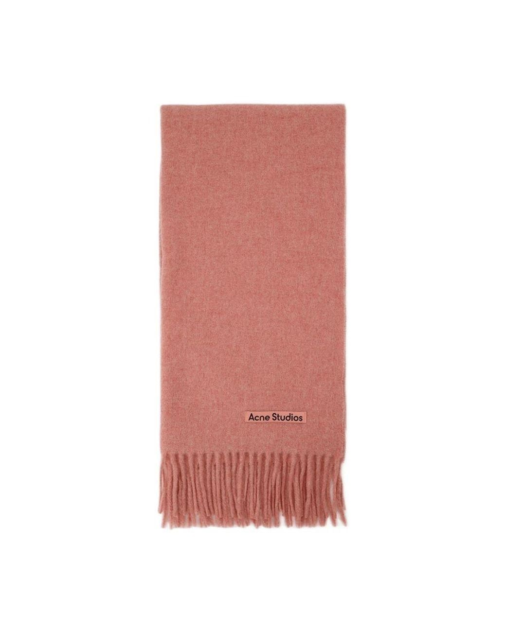 Acne Pink Canada Scarf Wool Accessories