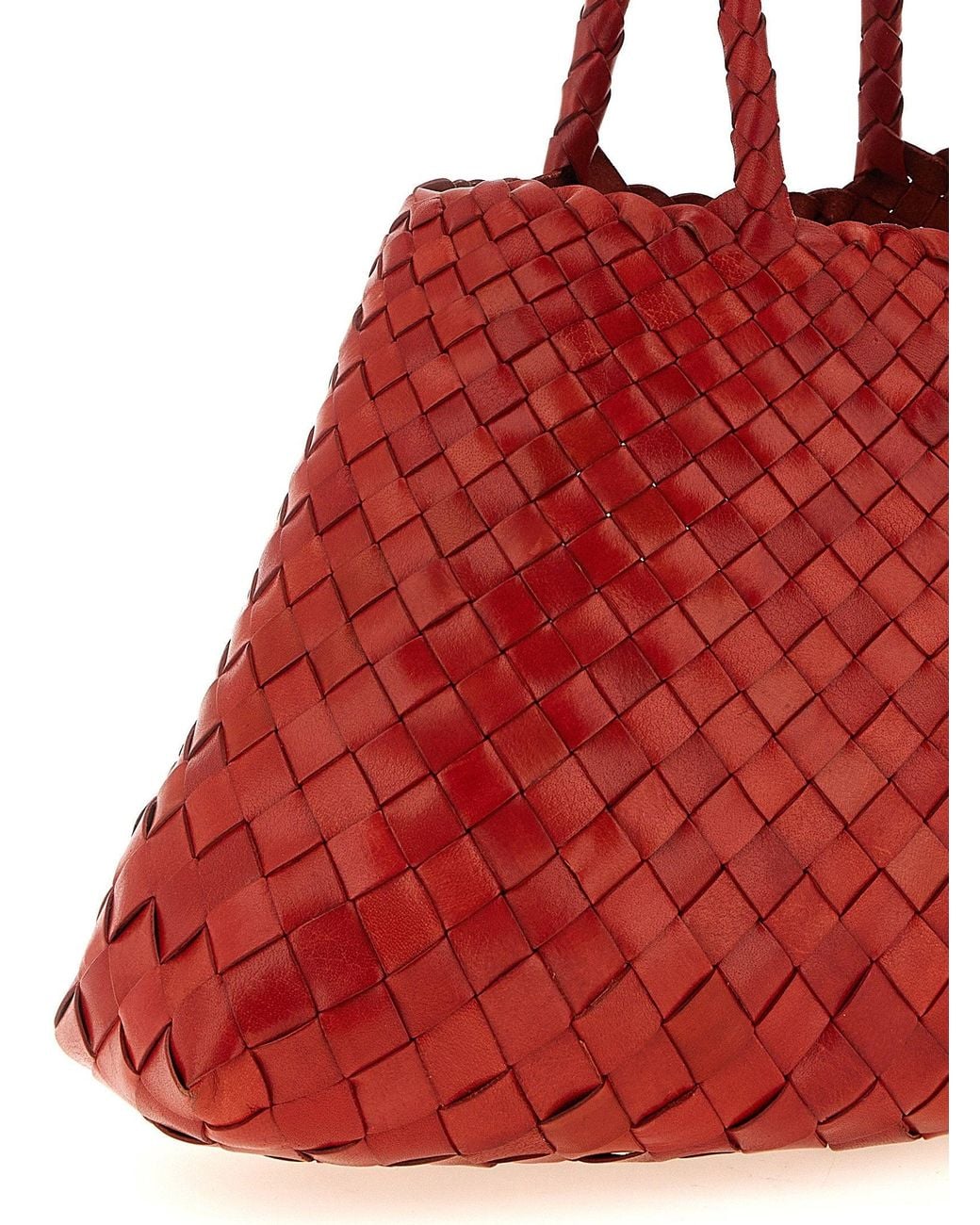 Dragon Diffusion Red Santa Croce Shoulder Bag