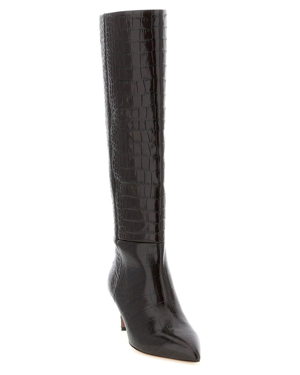 Paris Texas Black Stiletto Boot