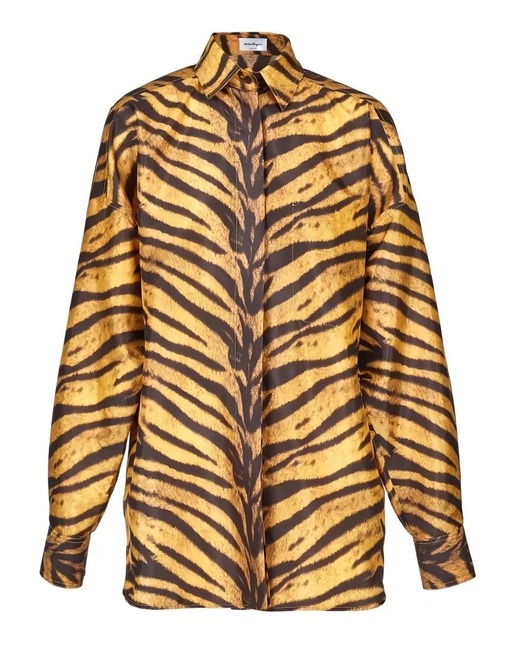 Ferragamo Natural Long Sleeves Shirt
