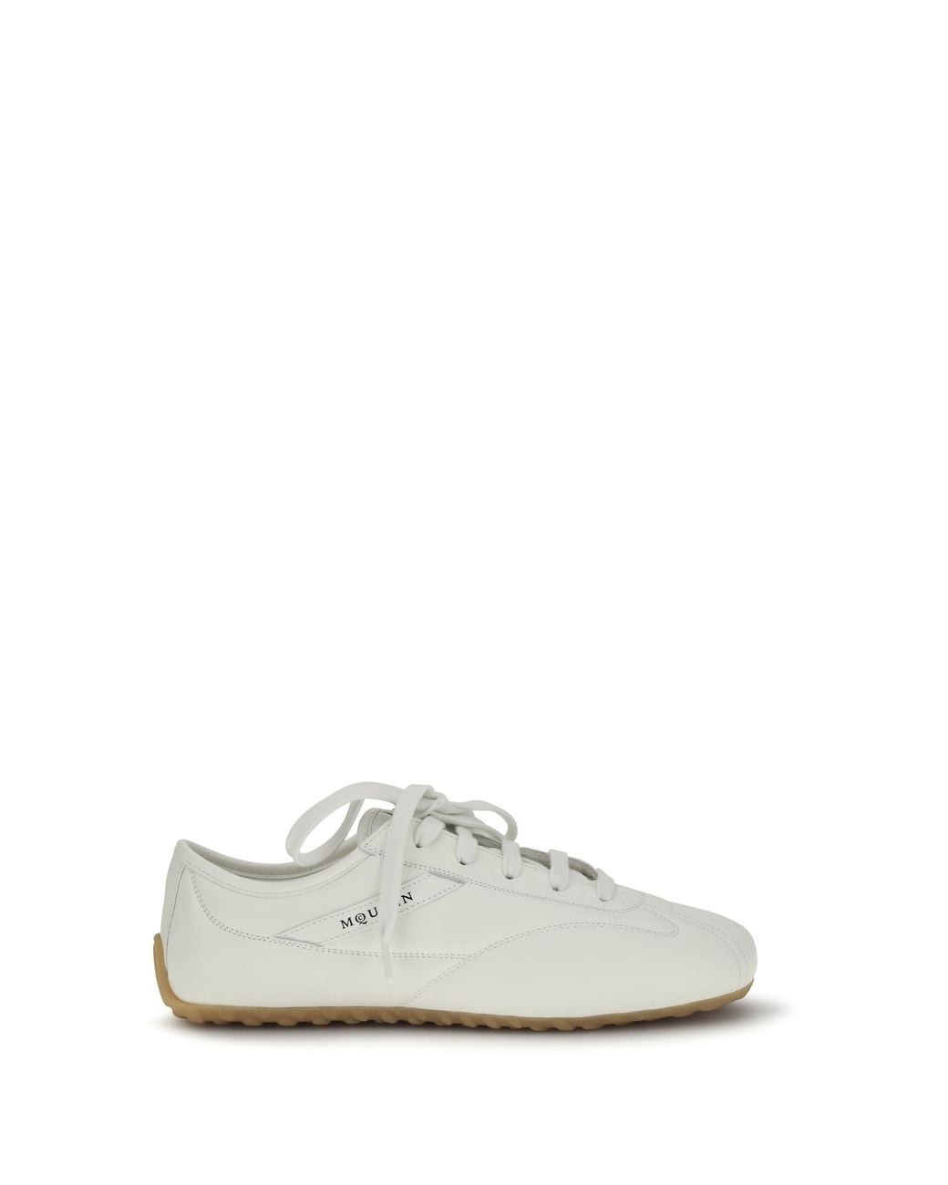 McQueen White Low Boxer Sneakers for men