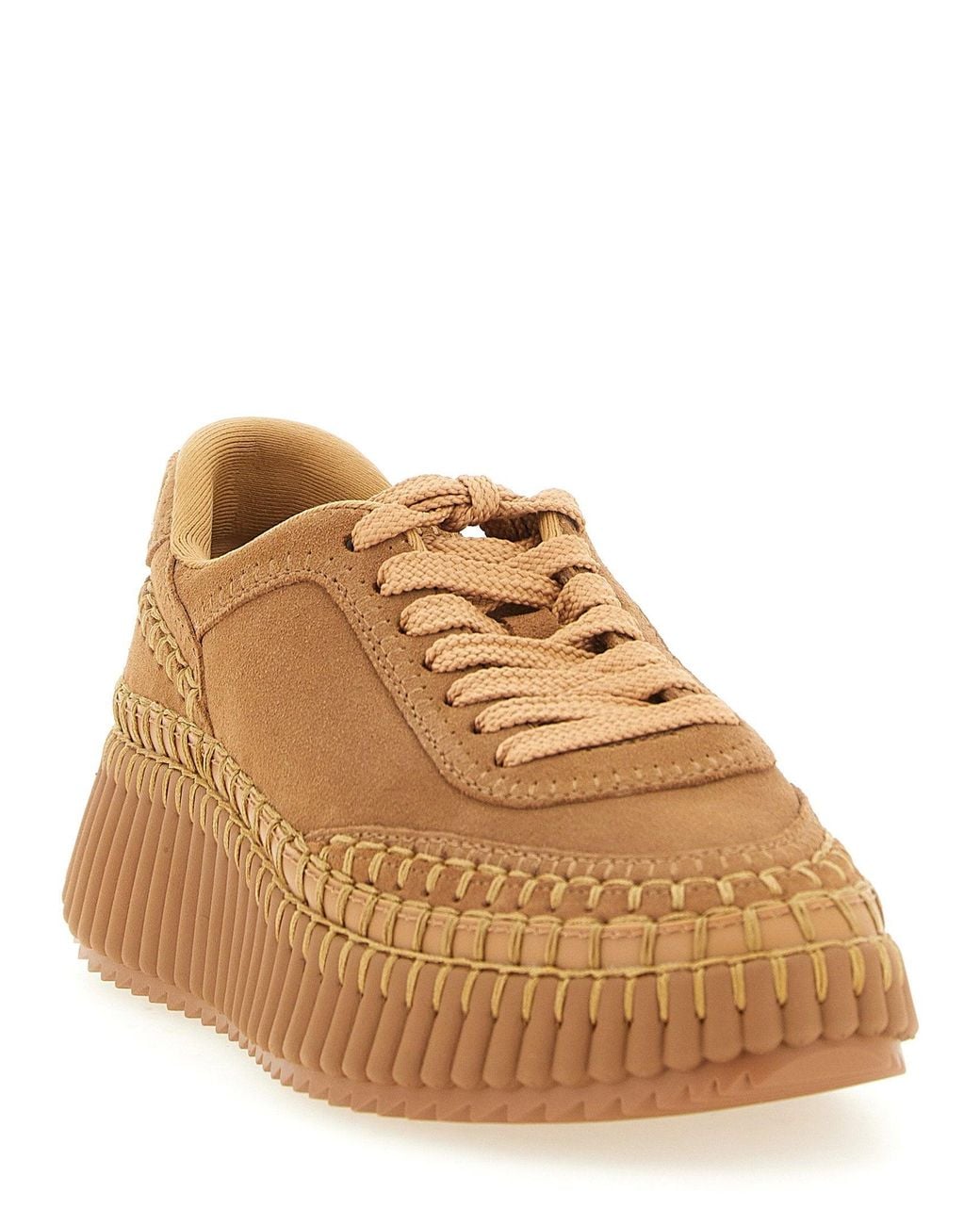 Chloé Brown Nama Sneaker
