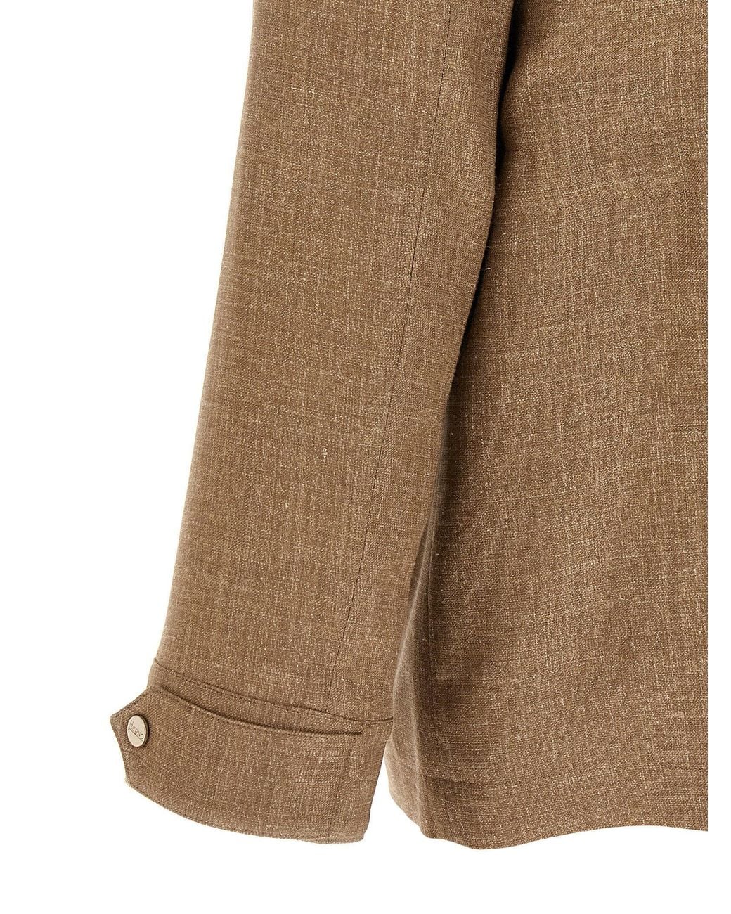 Herno Brown Field Jacket