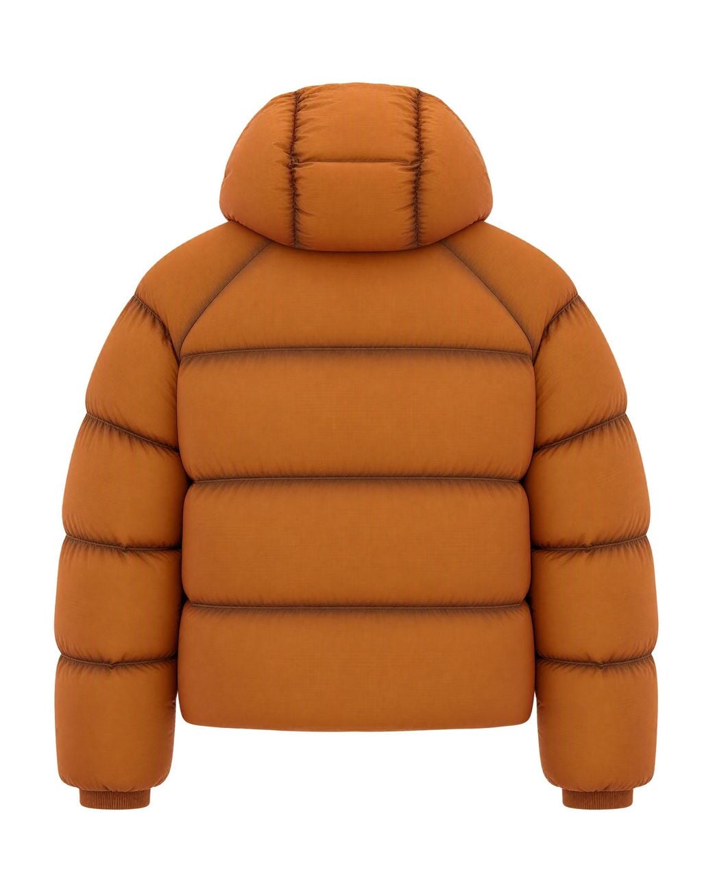 Daily Paper Brown Down Jacket Nylon Padded for men