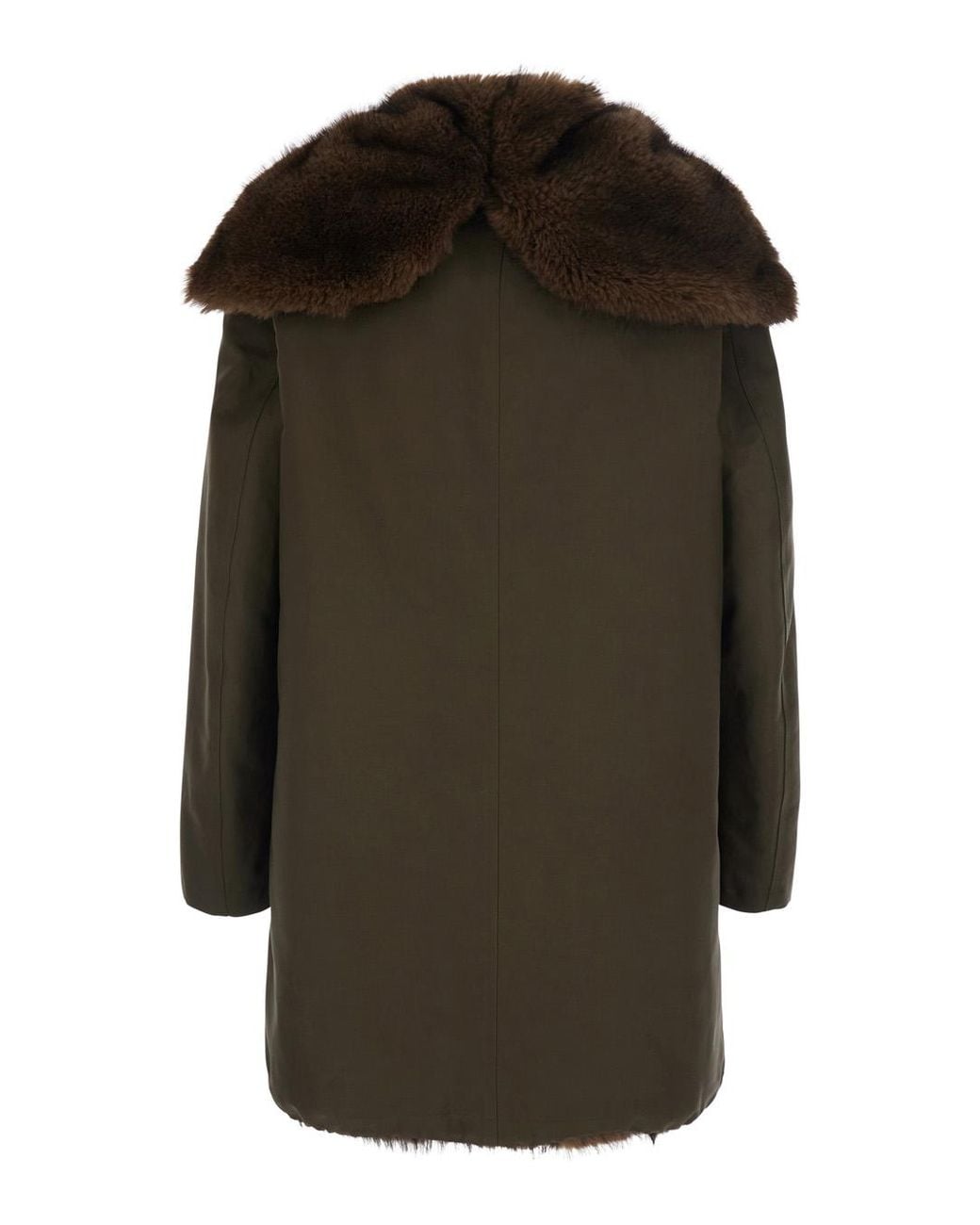 VALENTINI 1972 Green Valentini 1972 Hooded Cotton Parka for men