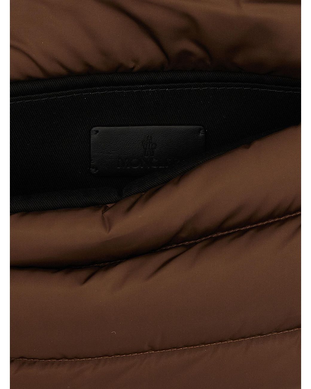 Moncler Brown 'Caradoc' Shoulder Bag
