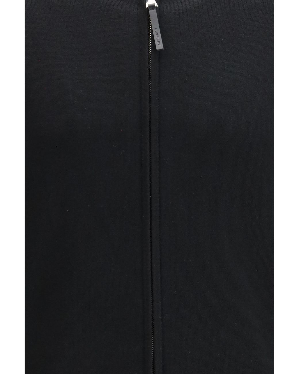Givenchy Black Cardigan Stretch Wool-Blend for men