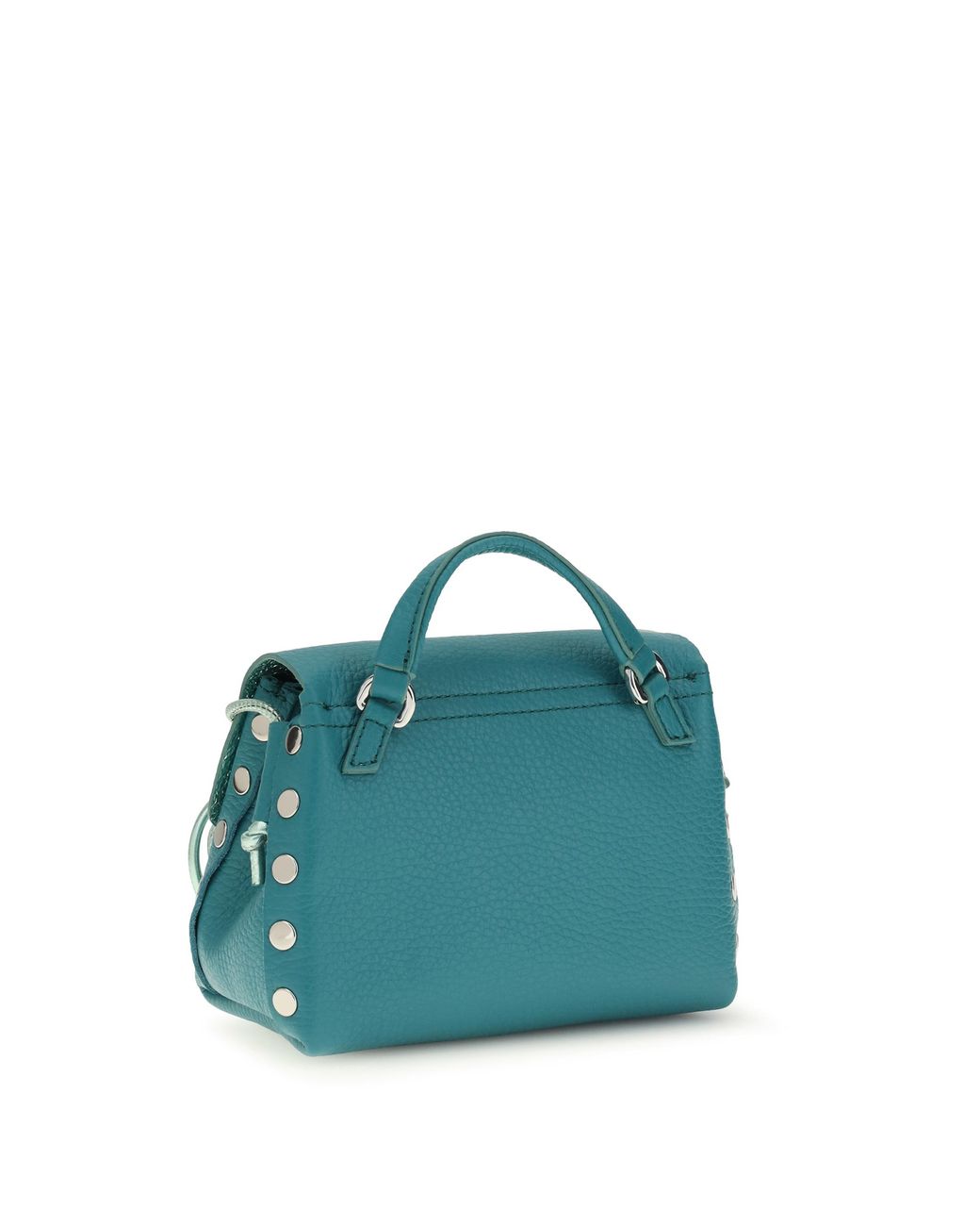 Zanellato Blue Shoulder Bag Postina Calf Leather (Bos Taurus)
