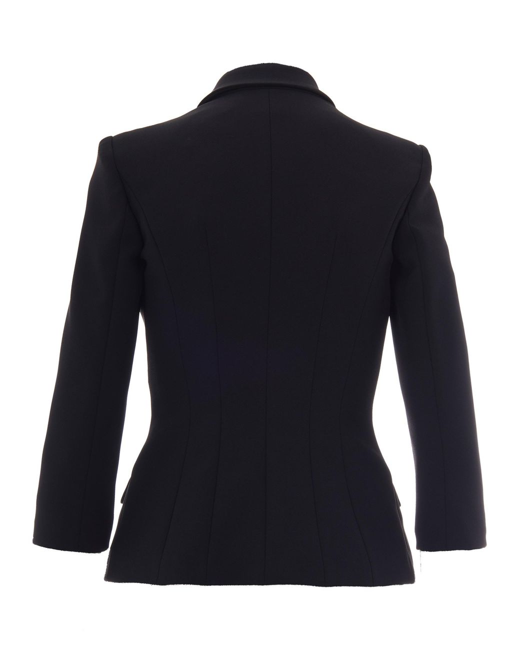Elisabetta Franchi Blue Logo Gioiello Polyester Blazer