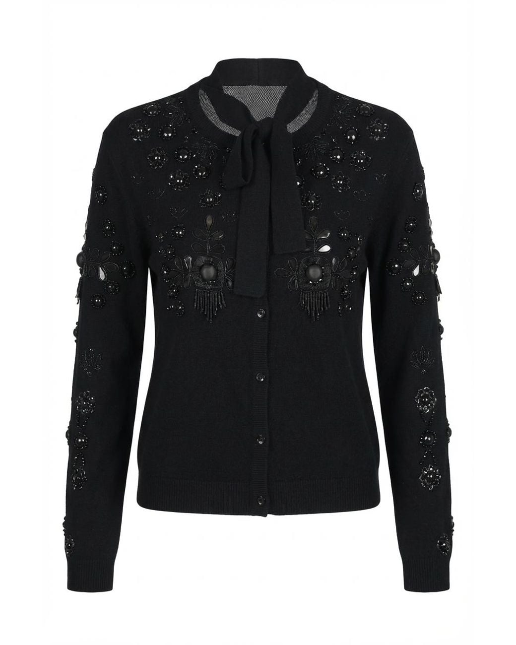 Valentino Black Cardigan Clothing