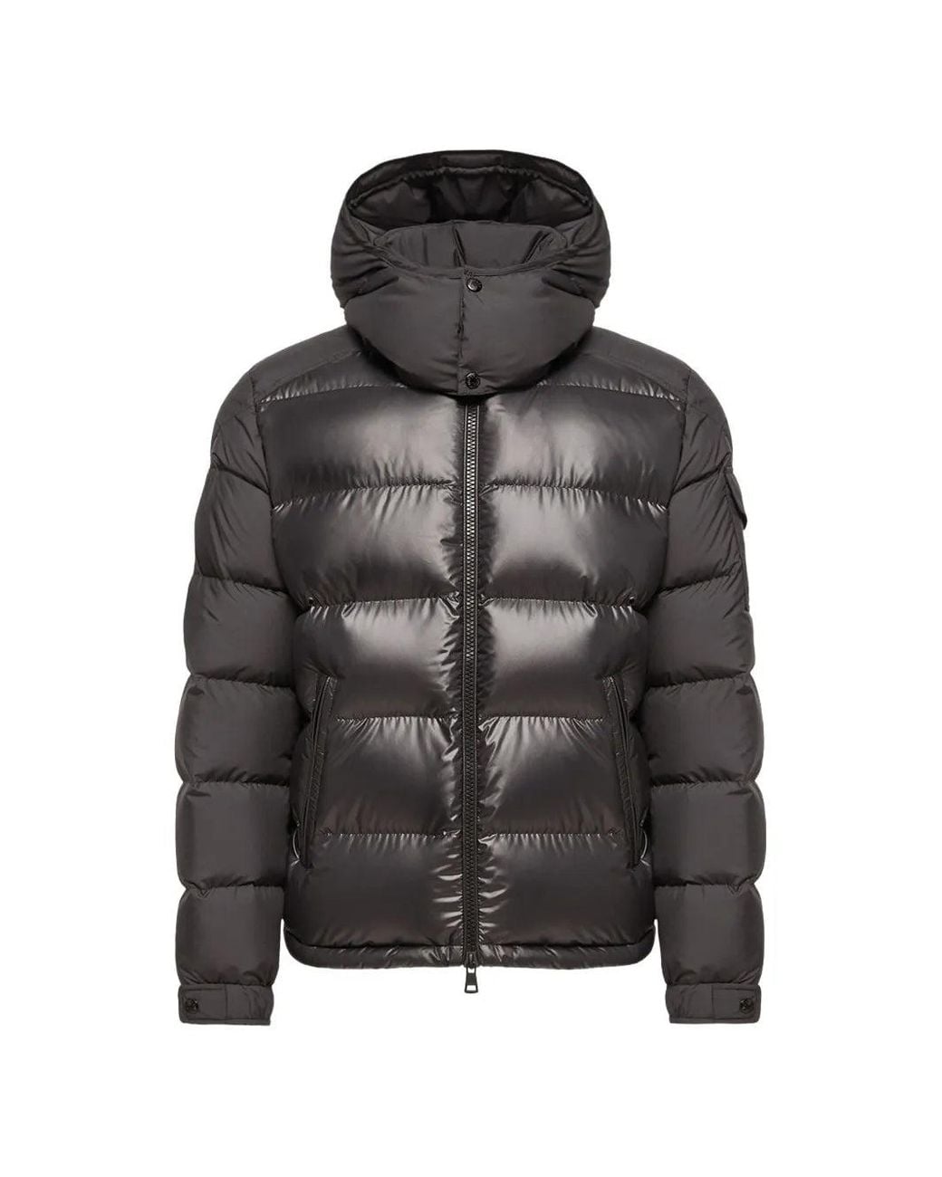 Moncler Black Doudoune Maya Noire Down Jackets for men