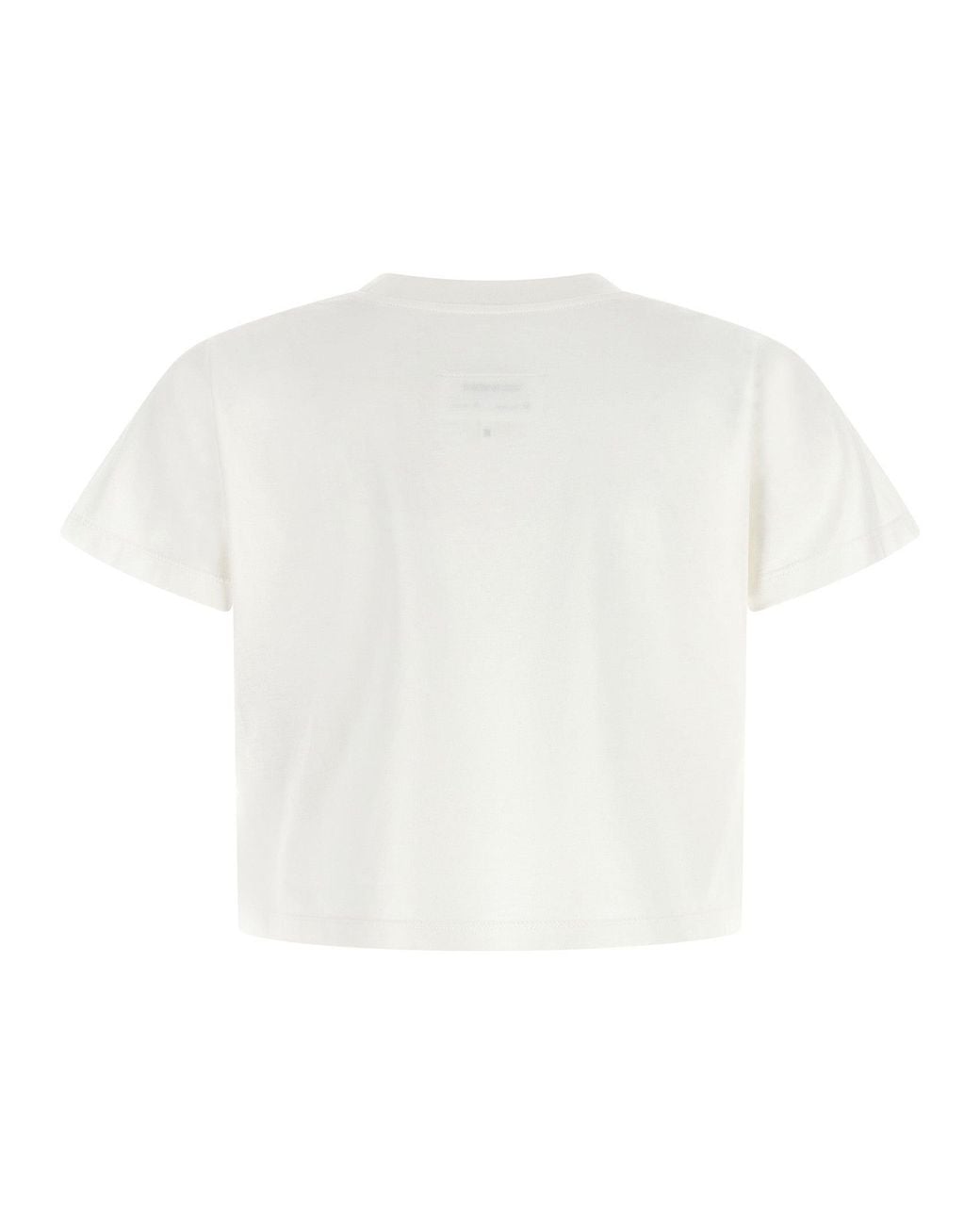MM6 by Maison Margiela White Mm6 Maison Margiela Numeric Signature Print Cotton T-Shirt