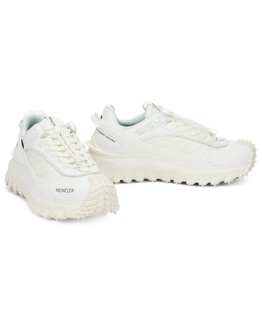 Moncler White Sneakers Trainers