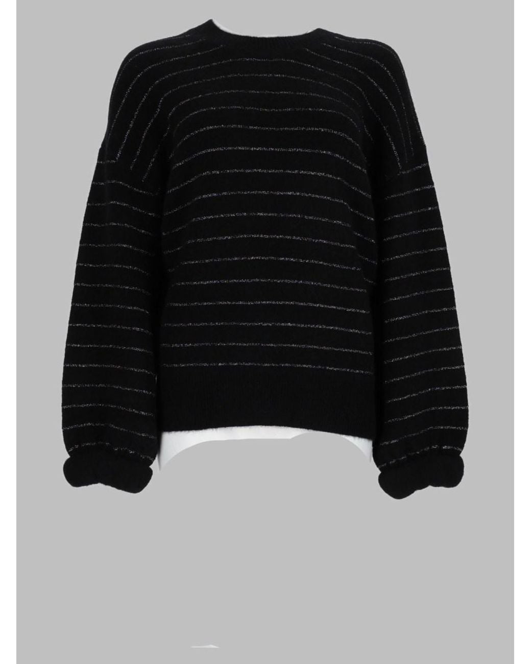 Isabel Marant Black Jumper Stacy Viscose Sweater