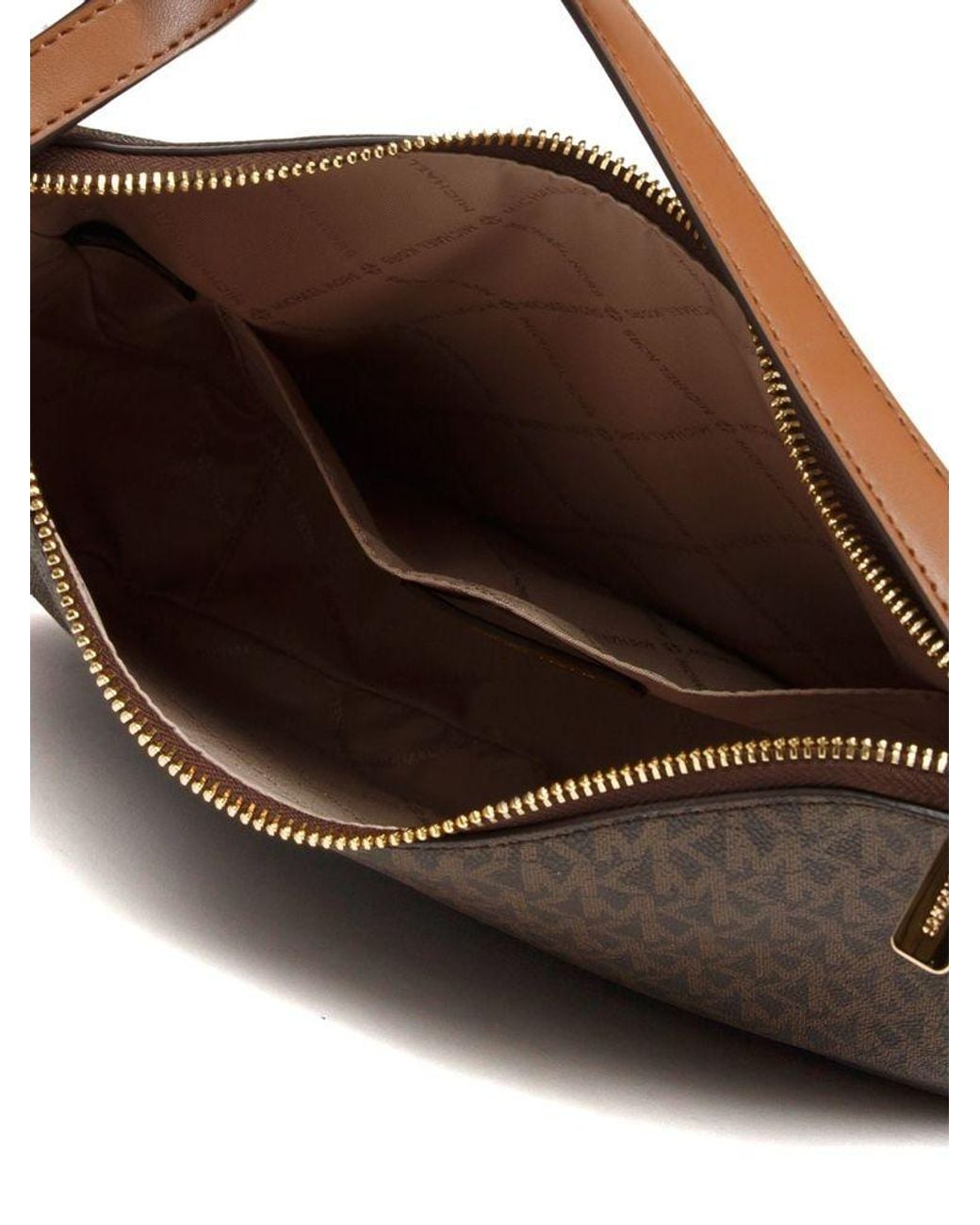 Michael Kors Brown Michael Kors Nayla Crossbody Bag